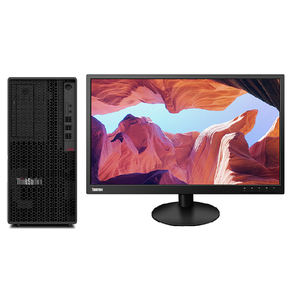 联想/LENOVO ThinkStation P348+ThinkVision TE24-20（23.8英寸） 图形工作站