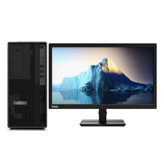 联想/LENOVO ThinkStation P348+ThinkVision TE22-11（21.5英寸） 图形工作站