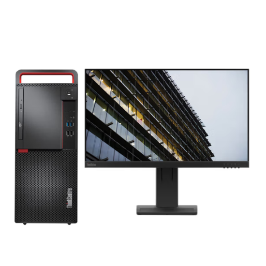 联想/LENOVO 开天M630z-D030+ThinkVision T24s-29（23.8英寸） 主机+显示器/台式计算机