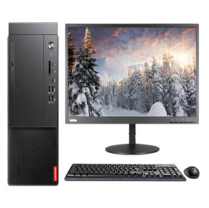 联想/LENOVO 启天M650-A382+ThinkVision T24A-10（23.8英寸） 台式计算机