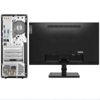 联想/LENOVO 启天M437-A185+ThinkVision TE22-14（21.45英寸） 主机+显示器 /台式计算机