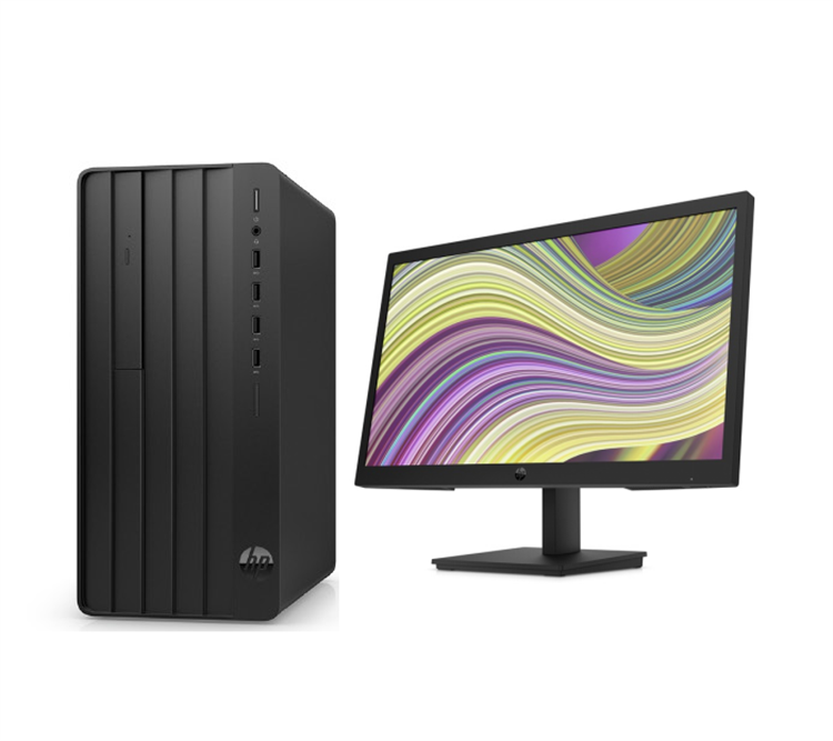 惠普/HP Pro Tower 200 G9 Desktop PC-2A02520005A+P22 G4（21.5英寸） 主机+显示器/台式计算机